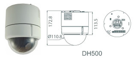 Dynacolor DH500 Indoor Speed Dome PTZ Camera